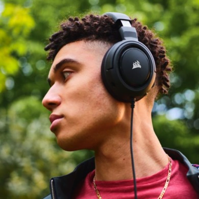 Headset Gamer Corsair HS35 - headsets gamer com fio