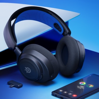 SteelSeries Arctic Nova 7 - Luz Roxa - fone gamer surround 7.1 - opções de fones gamer sem fio over ear - celular