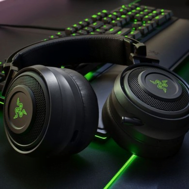 headset gamer Razer Nari - modelos de headsets gamer compatíveis com computador para partidas de games online
