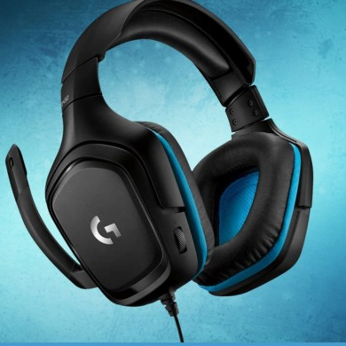 Fone Logitech G432 com fio - jogadores de games para computador