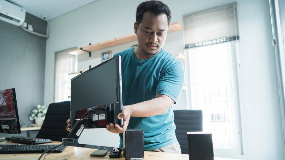 Resolver problemas do monitor