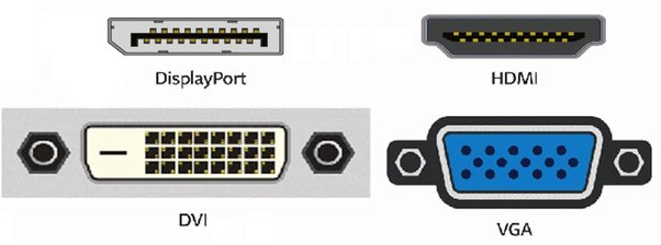 Como ligar dois Monitores Independentes em um mesmo PC 2 conectores do monitor hdmi vga displayport e dvi