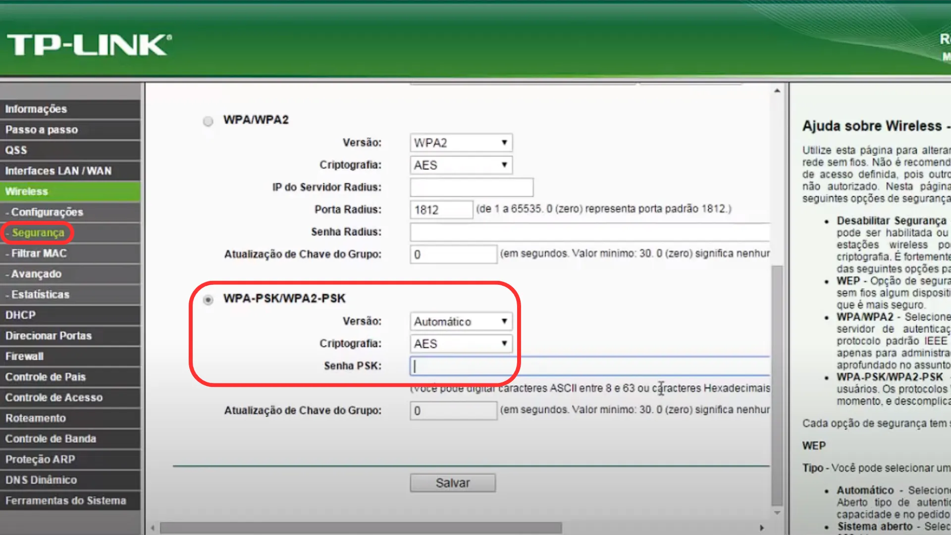 Como Trocar a Senha do Roteador Wifi 2 como trocar a senha do roteador tplink