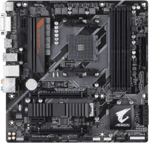 Placa-mãe Gigabyte Aorus B450 Aorus M